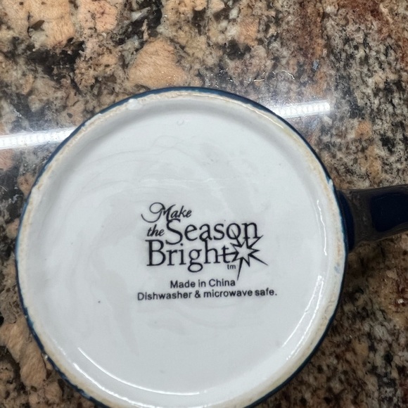 Make the Season Bright Christmas Snowman Coffee Mug - Picture 5 of 7